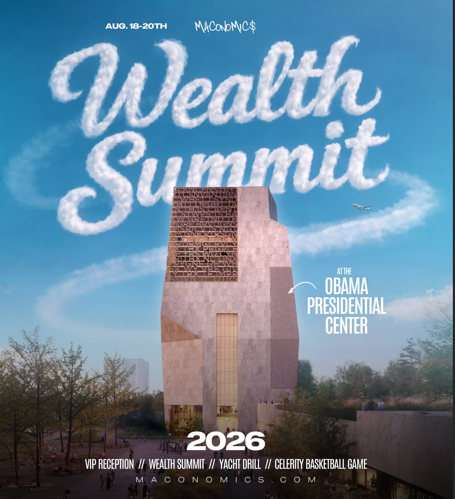 Maconomics Wealth Summit 2026 official flyer